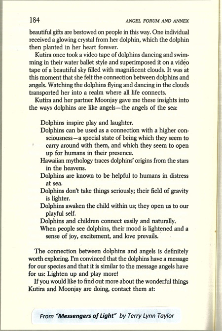 "Messengers of Light" P.184